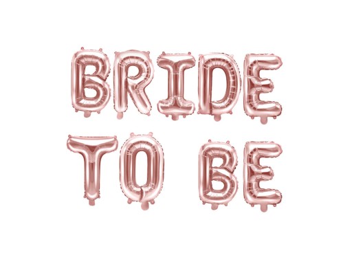 Balon foliowy napis Bride To Be Wieczór Panieński