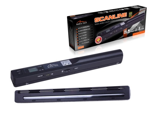 PRZENOŚNY SKANER RĘCZNY SCANNER Media-tech SKANLINE MT4090