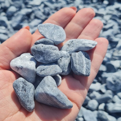 Otoczak SILVER kamień do ogrodu szary 1-3cm 1kg