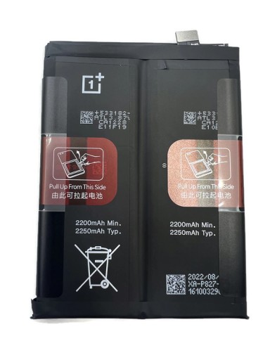 BATERIA ONEPLUS 9 PRO SERVICE PACK ONE+ BLP827 4500 mAh ORYGINALNA