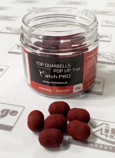 DUMBELLS MATCH PRO POP UP 7mm SAUSAGE (kiełbasa)