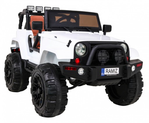 terenowe AUTO NA AKUMULATOR jeep DUŻE KOŁA + pilot