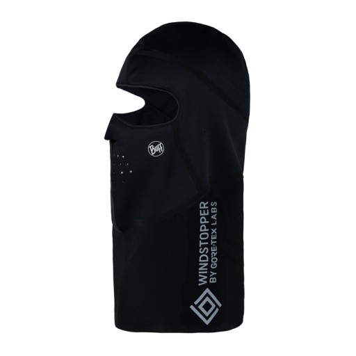Kominiarka Buff Balaclava Cross Tech Solid Black M-L