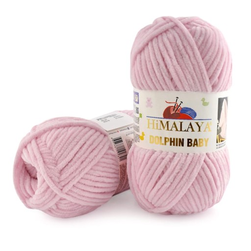 Пряжа HIMALAYA DOLPHIN BABY 349, грязно-розовый
