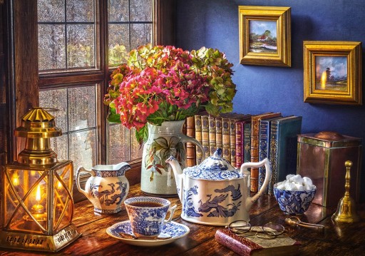 CASTORLAND Puzzle 500 elementów Tea Time - Czas na