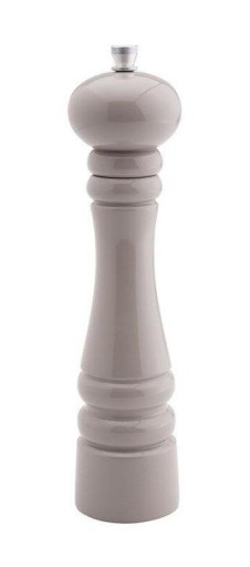 Młynek do soli/pieprzu drewno jasnoszary 18cm