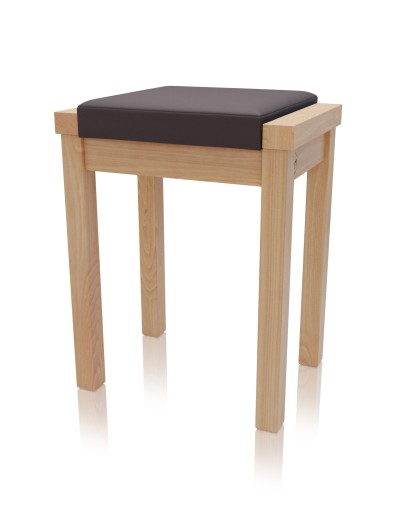 Stołek LINEA Taboret BUK siedzisko miękkie EDI66