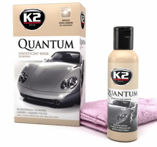 K2 QUANTUM WOSK OCHRONNY DO KAROSERII + MIKROFIBRA