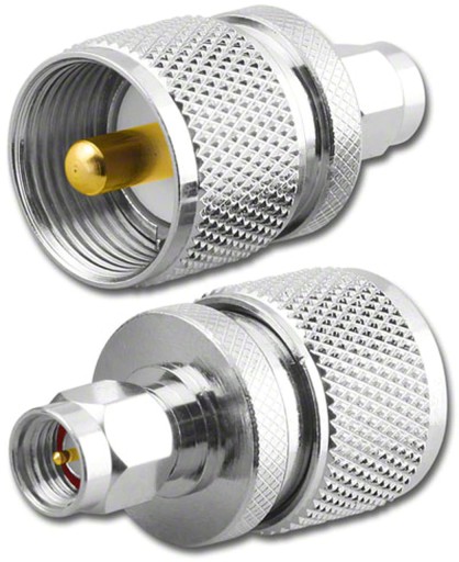 Adapter SMA wtyk / UHF wtyk