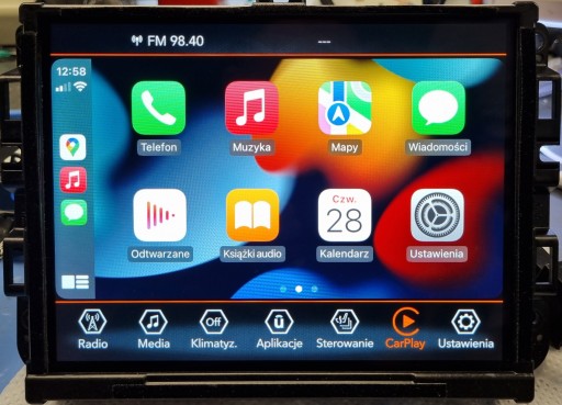 JEEP CHEROKEE CARPLAY ANDROID AUTO RADIO NAWIGACJA