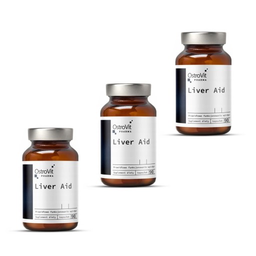 OSTROVIT PHARMA LIVER AID 270 k. WĄTROBA DETOX NAC