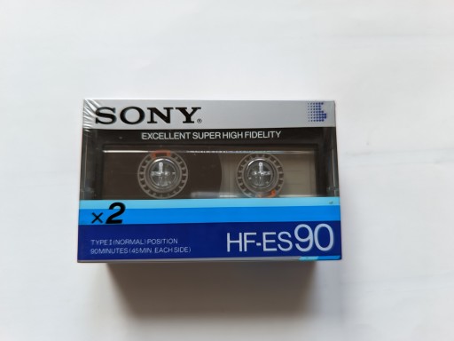 SONY HF-ES 90 1985r. NOWA Japan 2szt.-2pack