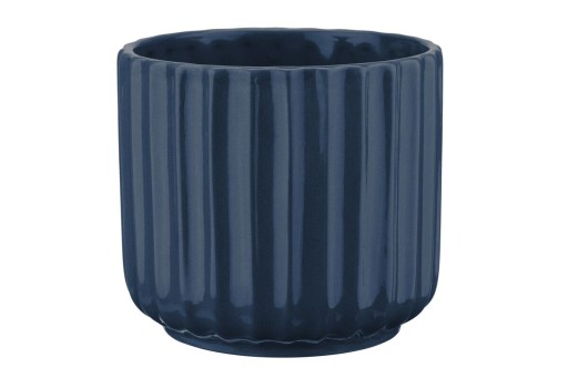 Doniczka osłonka ceramiczna okrągła na kwiaty 10,5 cm
