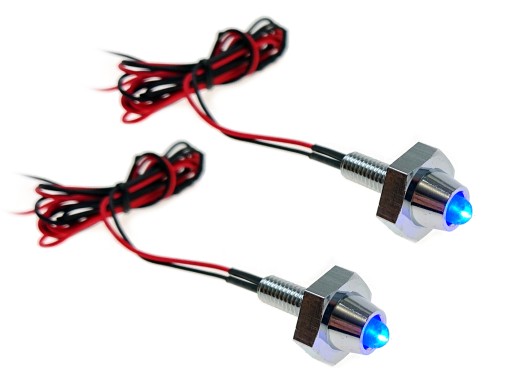 ŚRUBA TABLICY REJESTRACYJNEJ PODŚWIETLANA LED 12V