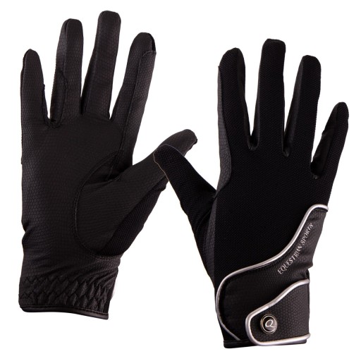 QHP Rękawiczki letnie MESH Black 24H [R: XS]