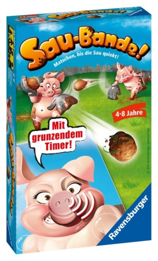 Ravensburger Sau-bande świński gang gra podróżna