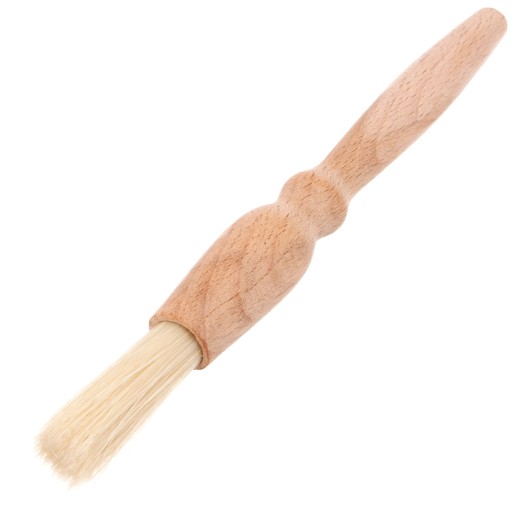 PĘDZEL PĘDZELEK DREWNIANY DO CIASTA OKRĄGŁY 18cm