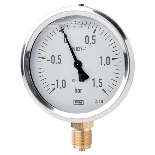 Manometr próżniowy beczkowóz M20x1,5mm -1 do 1,5 bar