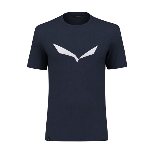 Koszulka trekkingowa męska Salewa Solidlogo Dry navy blazer 46/S