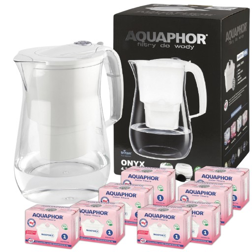 Dzbanek filtrujący Aquaphor + wkład maxfor+ Mg x8