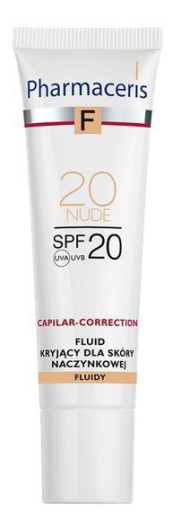 PHARMACERIS F FLUID KRYJĄCY 20 NUDE SPF20 30 ML