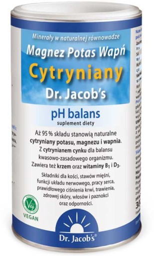 Dr Jacobs Magnez Potas Wapń Cytryniany zasadowy