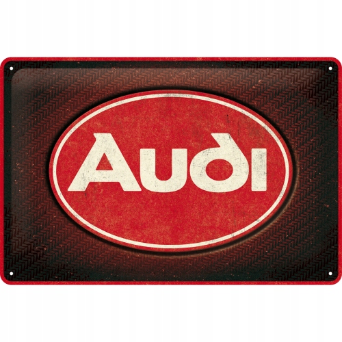 Tablica szyld AUDI LOGO prezent blacha metal 20x30