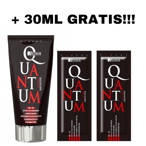 Quantum 150 ml bronzer+ 30 ml GRATIS!