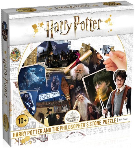 HARRY POTTER: HARRY POTTER KIDS ROUND 500PCE (PHILOSOPHERS STONE) JIGSAW PU