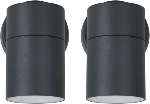 ZESTAW 2 Zewnętrznych Kinkietów IP44 LED GU10 28W AMAZON