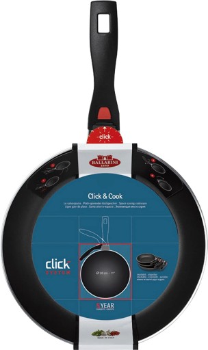 3777 Ballarini patelnia Click & Cook 24 cm