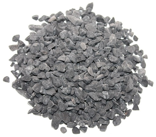 Czarny drobny otoczak ogrodowy Nero Ebano 24kg 4-8