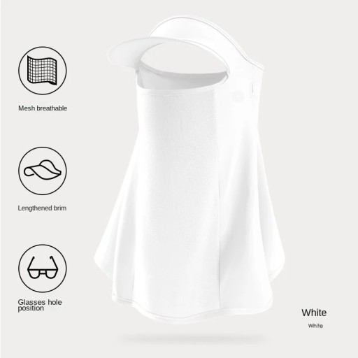 UV Protection Mask Solar Blocker for Face Kaffiyeh Sunscreen Shade Veil