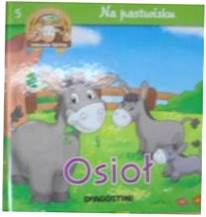wesoła farma bawi i uczy - na pastwisku - Osioł
