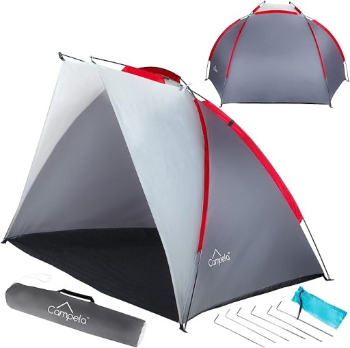 Plażowy Campela odcienie szarości 120 cm x 2,2 m x 120 cm