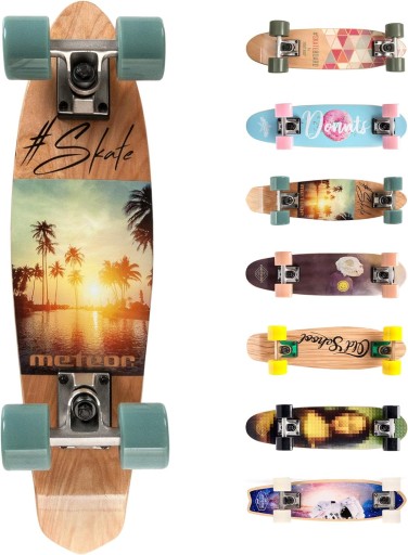 Klasyczna fiszka skateboard longboard do Nauki jazdy dla dzieci Deska