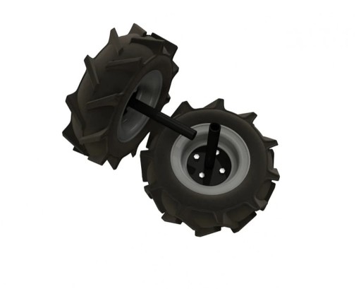 HECHT 8001017 KOŁA POMOCNICZE 8'' 2 SZTUKI