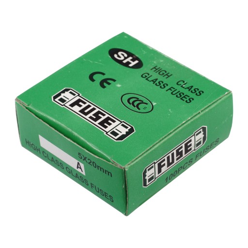 Bezpiecznik szklany WTA 5x20mm 5A - [100szt]