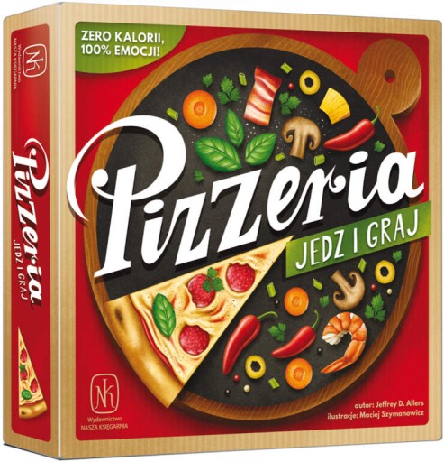 PIZZERIA RODZINNA GRA PLANSZOWA NASZA KSIĘGARNIA