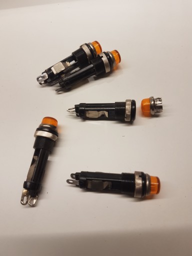 Kontrolka, lampka LS-13 pomarańczowa i zielona