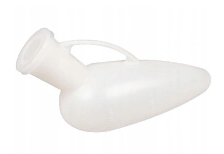 KACZKA SANITARNA MĘSKA 800 ml KOREK RĄCZKA