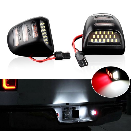 Chevrolet Silverado LED License Plate Lights