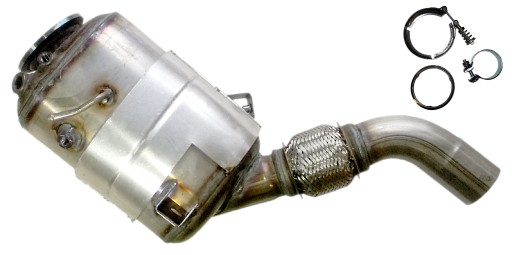 KATALIZATOR + FILTR DPF FAP BMW 530xd 530d e60 e61