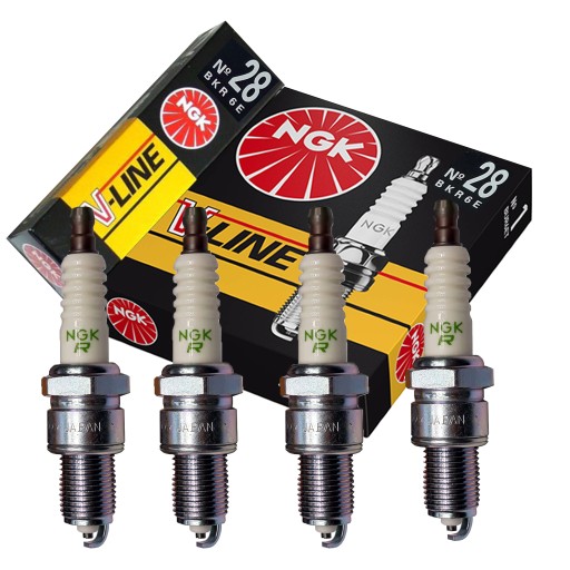 4x ŚWIECE ZAPŁONOWE NGK V-Line 28 NGK 4856