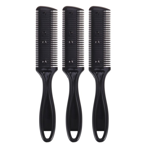 Do cięcia włosów grzebień Podwójne Razor grzebień