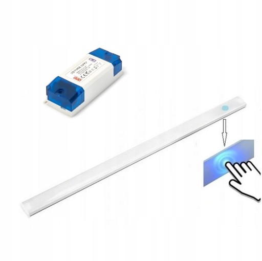 OSWIETLENIE LED PODSZAFKOWE PREMIUM 50 CM ŚCIEMN.