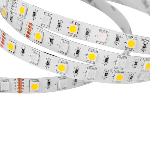 Taśma LED RGB+WW, 300 LEDs, 12 V, 5 m, IP20