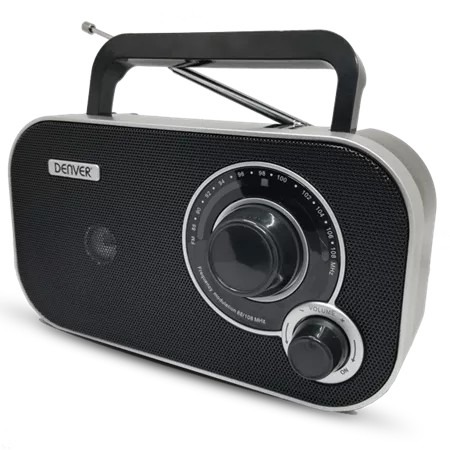 Radio FM Denver z analogowym strojeniem