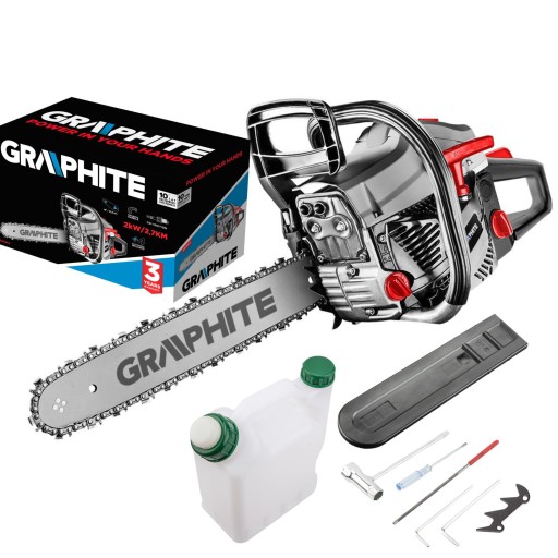 GRAPHITE 58G952 PILARKA PIŁA SPALINOWA DO DREWNA 2,72KM 46cm PROWADNICA 18