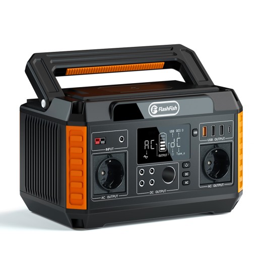 FLASHFISH P60 600W PRZENOŚNA ELEKTROWNIA 520Wh UE
